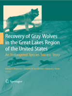 Recovery of Gray Wolves in the Great Lakes Region of the United States: An Endangered Species Success Story