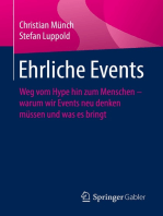 Ehrliche Events: Weg vom Hype hin zum Menschen – warum wir Events neu denken müssen und was es bringt