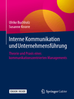 Interne Kommunikation und Unternehmensführung: Theorie und Praxis eines kommunikationszentrierten Managements