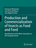 Production and Commercialization of Insects as Food and Feed: Identification of the Main Constraints in the European Union