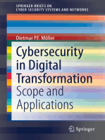 Cybersecurity in Digital Transformation: Scope and Applications