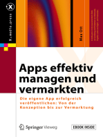 Apps effektiv managen und vermarkten: Die eigene App erfolgreich veröffentlichen: Von der Konzeption bis zur Vermarktung