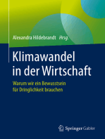 Klimawandel in der Wirtschaft: Warum wir ein Bewusstsein für Dringlichkeit brauchen