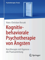 Kognitiv-behaviorale Psychotherapie von Ängsten: Kurztherapie mit Hypnose  - die Praxisanleitung