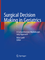 Surgical Decision Making in Geriatrics: A Comprehensive Multidisciplinary Approach