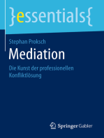 Mediation: Die Kunst der professionellen Konfliktlösung