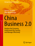 China Business 2.0: Analyze the Economy, Understand the Society, and Manage Effectively