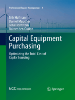 Capital Equipment Purchasing: Optimizing the Total Cost of CapEx Sourcing