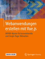 Webanwendungen erstellen mit Vue.js: MVVM-Muster für konventionelle und Single-Page-Webseiten