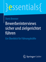 Bewerberinterviews sicher und zielgerichtet führen: Ein Überblick für Führungskräfte