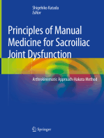 Principles of Manual Medicine for Sacroiliac Joint Dysfunction: Arthrokinematic Approach-Hakata Method