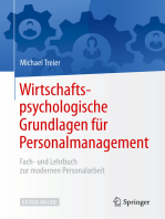 Wirtschaftspsychologische Grundlagen für Personalmanagement