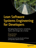 Lean Software Systems Engineering for Developers