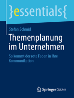 Themenplanung im Unternehmen: So kommt der rote Faden in Ihre Kommunikation