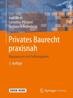 Privates Baurecht praxisnah: Basiswissen mit Fallbeispielen