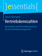 Vertriebskennzahlen: Kennzahlen und Kennzahlensysteme für das Vertriebsmanagement