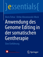 Anwendung des Genome Editing in der somatischen Gentherapie: Eine Einführung