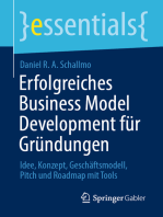Erfolgreiches Business Model Development für Gründungen: Idee, Konzept, Geschäftsmodell, Pitch und Roadmap mit Tools