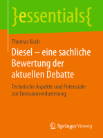 Diesel – eine sachliche Bewertung der aktuellen Debatte: Technische Aspekte und Potenziale zur Emissionsreduzierung