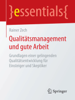 Qualitätsmanagement und gute Arbeit: Grundlagen einer gelingenden Qualitätsentwicklung für Einsteiger und Skeptiker