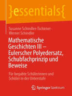 Mathematische Geschichten III – Eulerscher Polyedersatz, Schubfachprinzip und Beweise: Für begabte Schülerinnen und Schüler in der Unterstufe