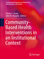 Community-Based Health Interventions in an Institutional Context