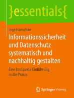 Informationssicherheit und Datenschutz systematisch und nachhaltig gestalten