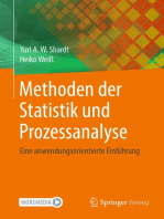 Methoden der Statistik und Prozessanalyse: Eine anwendungsorientierte Einführung