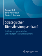 Strategischer Dienstleistungseinkauf: Leitfaden zur systematischen Umsetzung im Supply Management