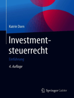 Investmentsteuerrecht: Einführung