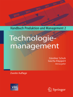 Technologiemanagement: Handbuch Produktion und Management 2