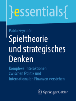 Spieltheorie und strategisches Denken: Komplexe Interaktionen zwischen Politik und internationalen Finanzen verstehen
