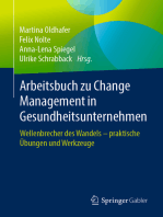 Arbeitsbuch zu Change Management in Gesundheitsunternehmen: Wellenbrecher des Wandels  - praktische Übungen und Werkzeuge