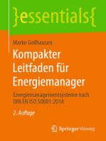 Kompakter Leitfaden für Energiemanager: Energiemanagementsysteme nach DIN EN ISO 50001:2018