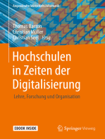 Hochschulen in Zeiten der Digitalisierung: Lehre, Forschung und Organisation