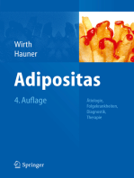 Adipositas: Ätiologie, Folgekrankheiten, Diagnostik,  Therapie