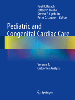 Pediatric and Congenital Cardiac Care: Volume 1: Outcomes Analysis