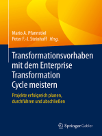 Transformationsvorhaben mit dem Enterprise Transformation Cycle meistern: Projekte erfolgreich planen, durchführen und abschließen