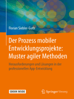 Der Prozess mobiler Entwicklungsprojekte: Muster agiler Methoden: Herausforderungen und Lösungen in der professionellen App-Entwicklung