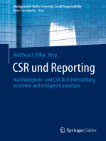 CSR und Reporting: Nachhaltigkeits- und CSR-Berichterstattung verstehen und erfolgreich umsetzen