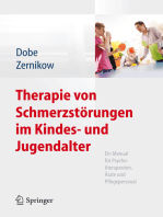 Therapie von Schmerzstörungen im Kindes- und Jugendalter: Ein Manual für Psychotherapeuten, Ärzte und Pflegepersonal