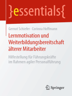 Lernmotivation und Weiterbildungsbereitschaft älterer Mitarbeiter: Hilfestellung für Führungskräfte im Rahmen agiler Personalführung