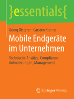 Mobile Endgeräte im Unternehmen: Technische Ansätze, Compliance-Anforderungen, Management