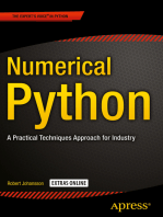 Numerical Python: A Practical Techniques Approach for Industry