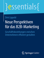 Neue Perspektiven für das B2B-Marketing: Geschäftsbeziehungen zwischen Unternehmen effizient gestalten
