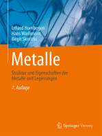 Metalle: Struktur und Eigenschaften der Metalle und Legierungen