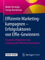 Effiziente Marketingkampagnen – Erfolgsfaktoren von Effie-Gewinnern: Konzepte erfolgreicher und wirkungsvoller Werbekommunikation