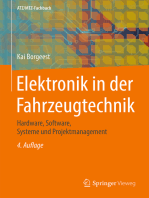 Elektronik in der Fahrzeugtechnik: Hardware, Software, Systeme und Projektmanagement