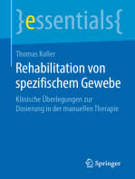 Rehabilitation von spezifischem Gewebe: Klinische Überlegungen zur Dosierung in der manuellen Therapie