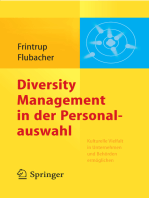 Diversity Management in der Personalauswahl: Kulturelle Vielfalt in Unternehmen und Behörden ermöglichen